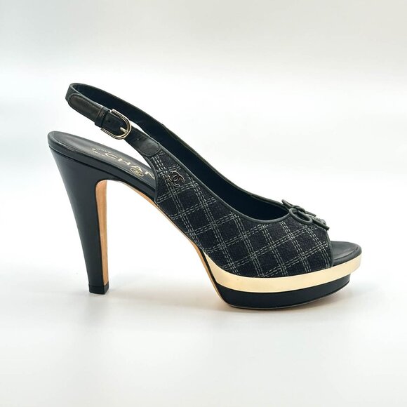 Chanel Sandals- Size 37.5 - Picture 2 of 11